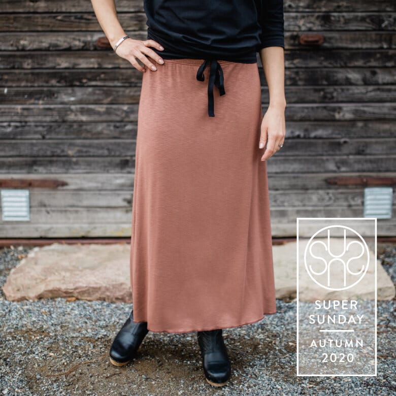 Mira skirt - pine brown