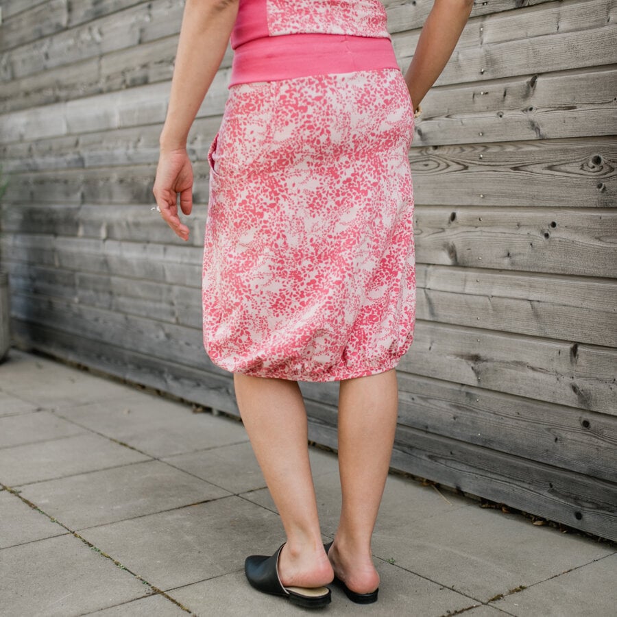 Make a wish skirt II - rosy soft rose