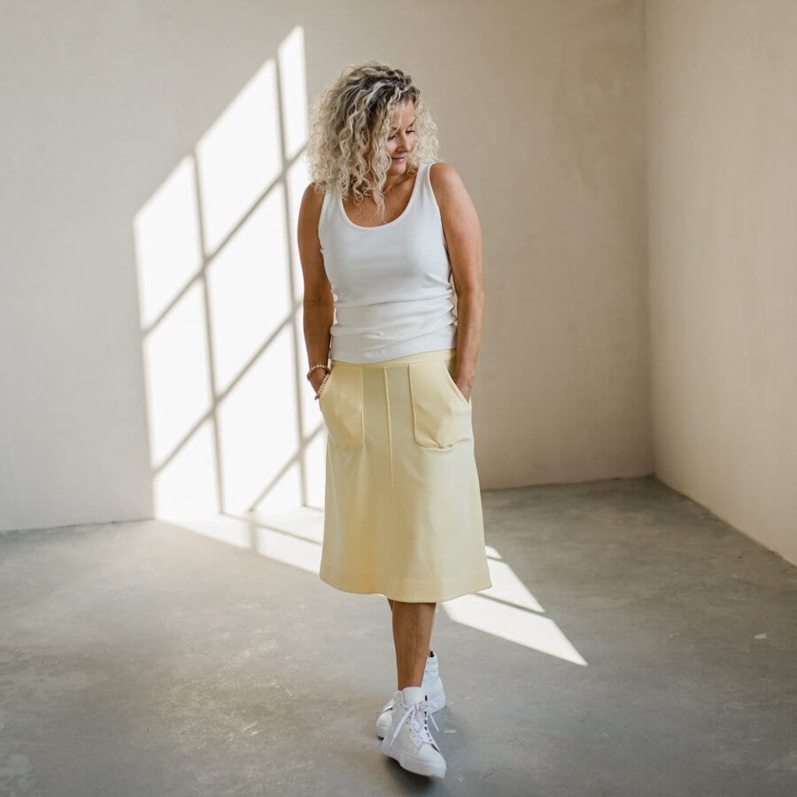Silhuette skirt - faded sun