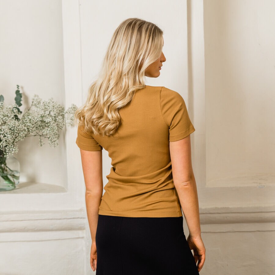 Evita top - lion brown