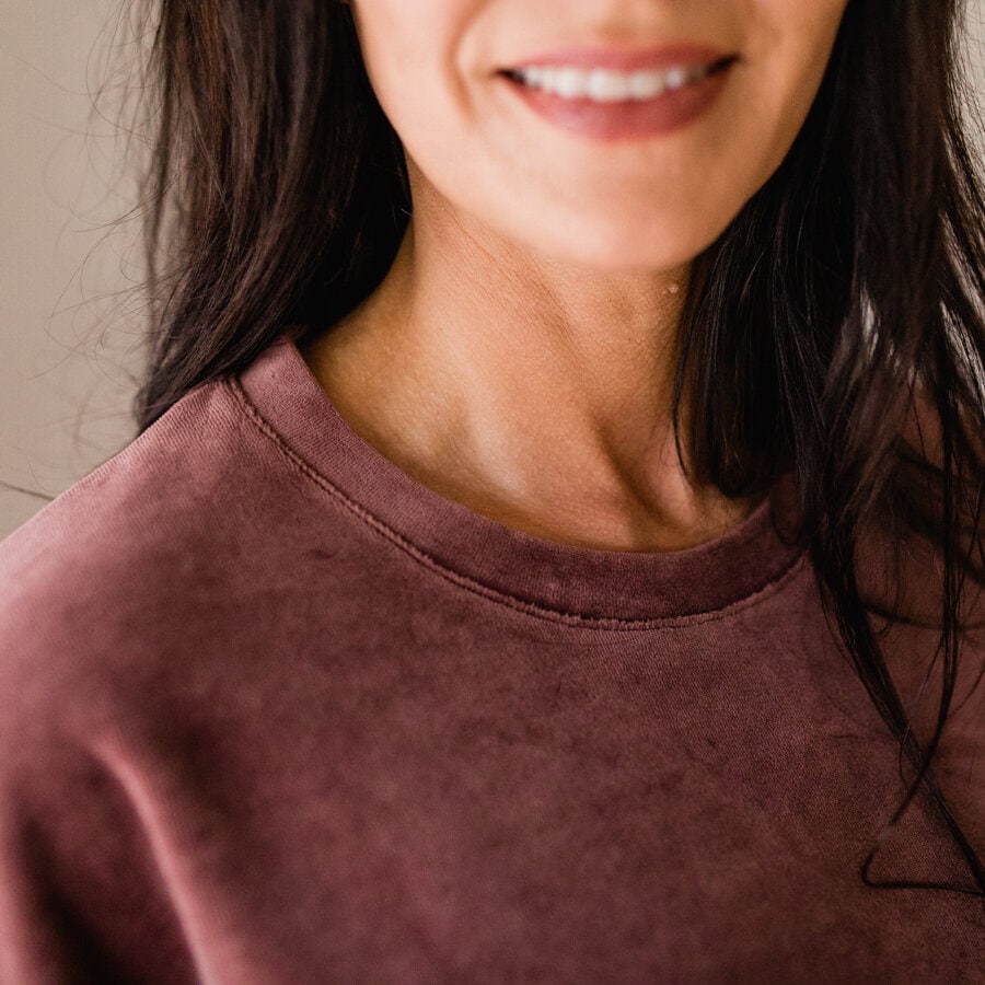 Flow sweater - dark chocolate