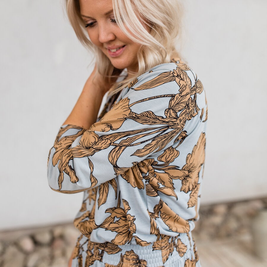 Corinne dress - beauty ice grey