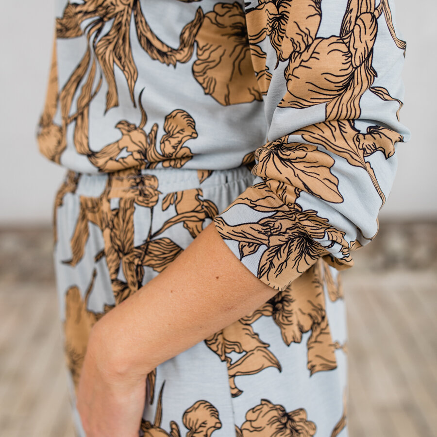 Corinne dress - beauty ice grey