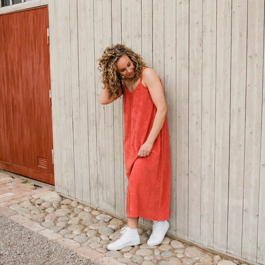 Style dress - pink clay
