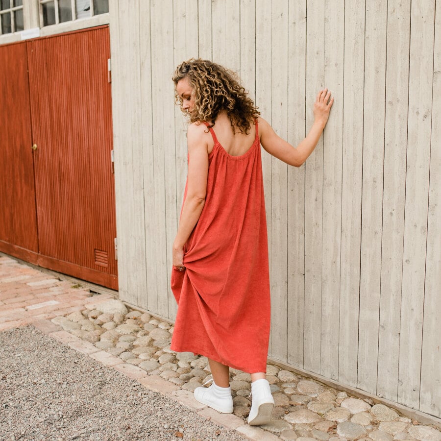 Style dress - pink clay