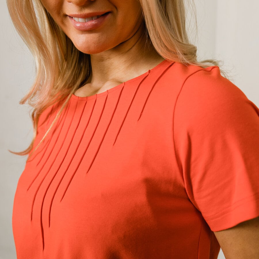 Harmony top ss - soft red