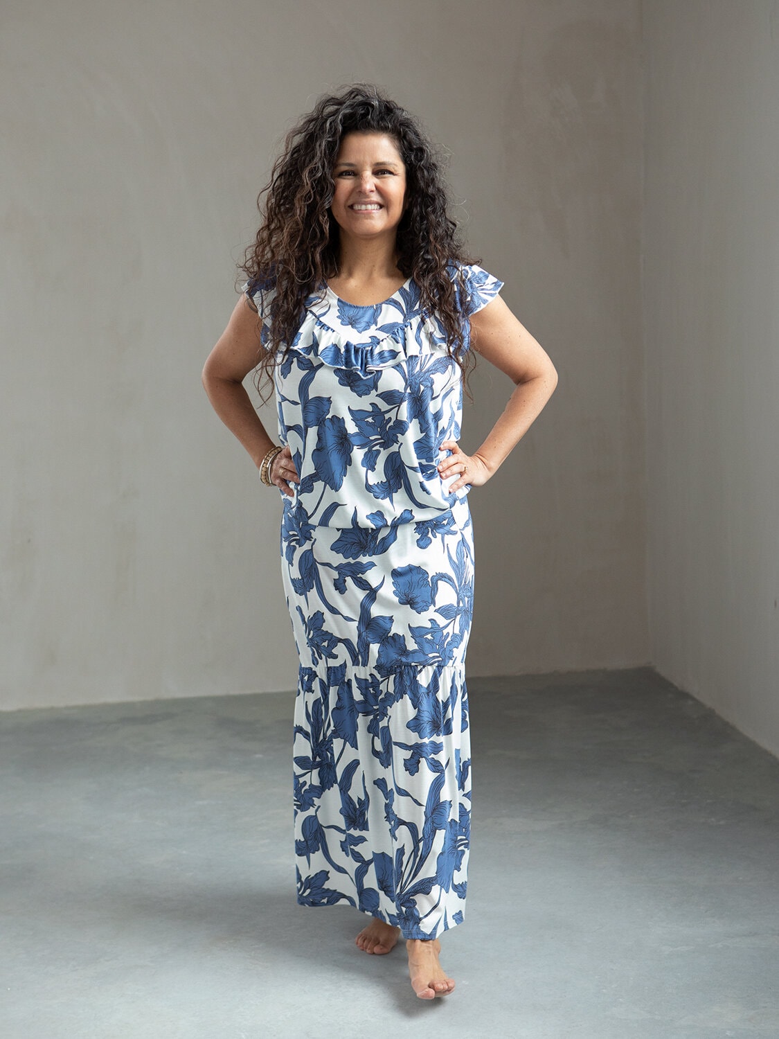 Sunrise blouse - beauty soft white