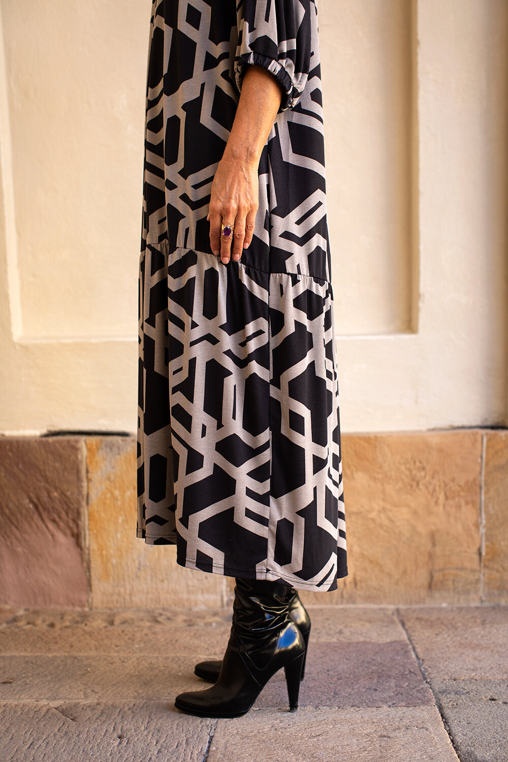 Told you dress - area black