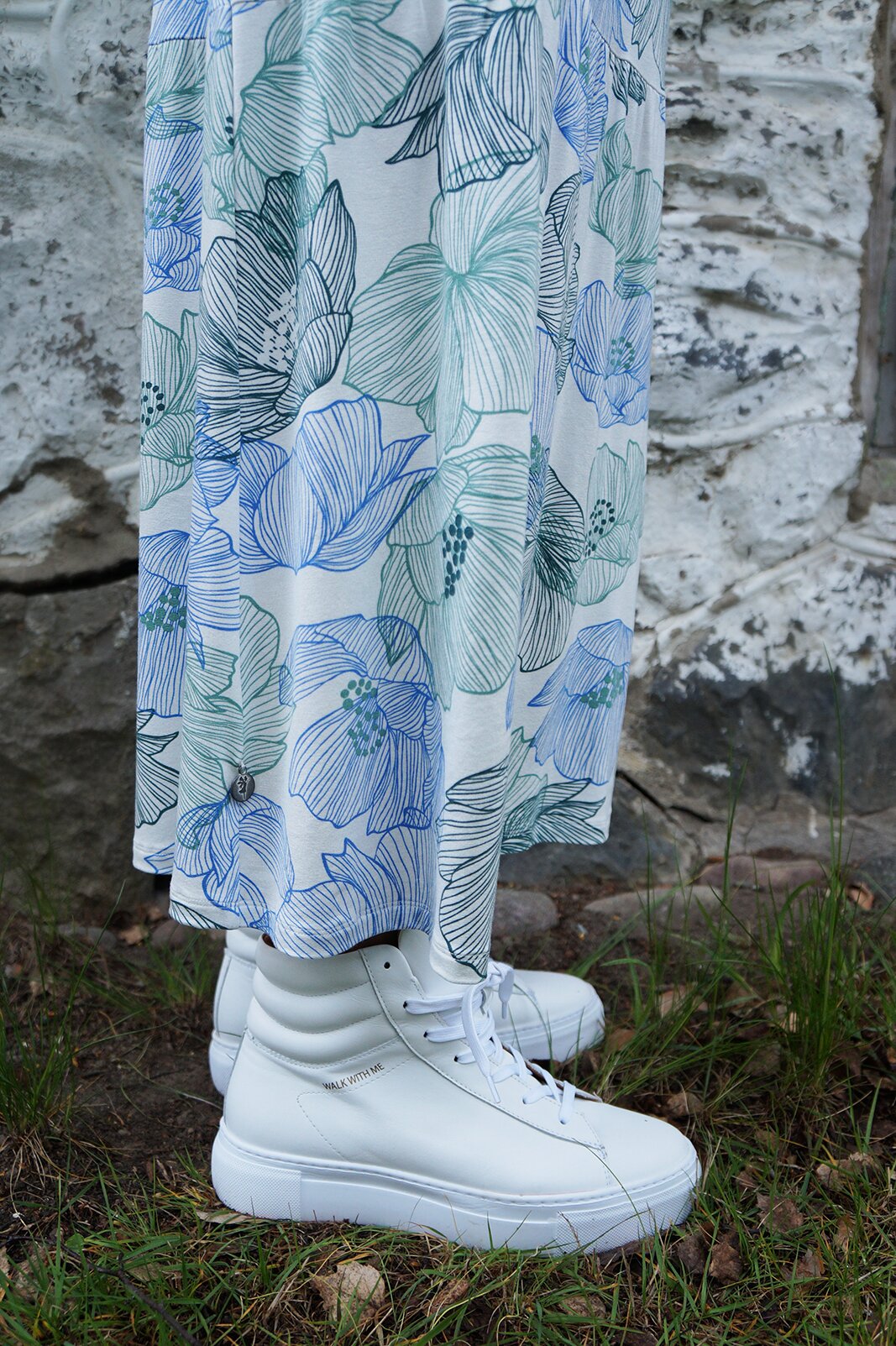 Rosie skirt - anemone soft white