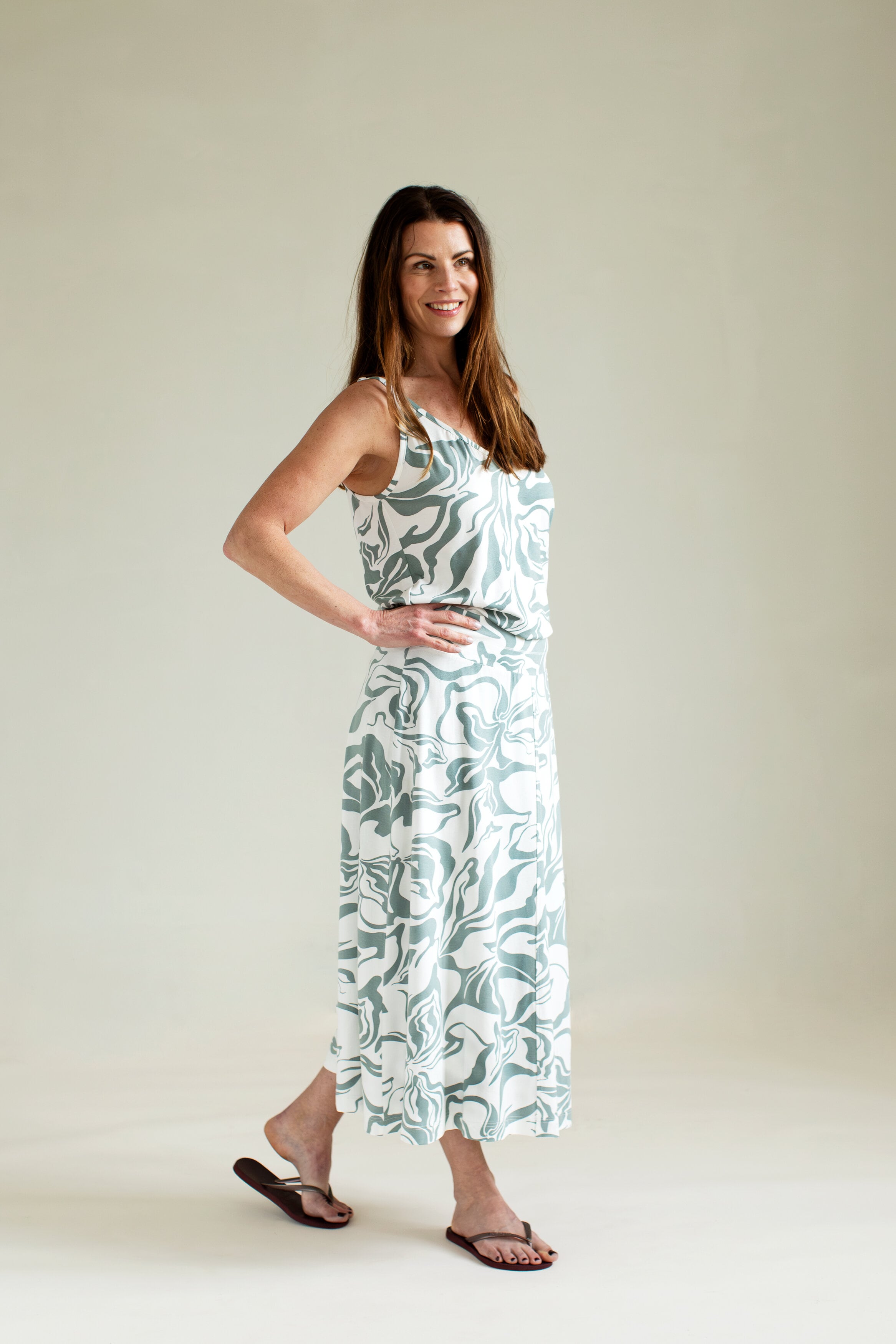 Ellie skirt - bologna green sage