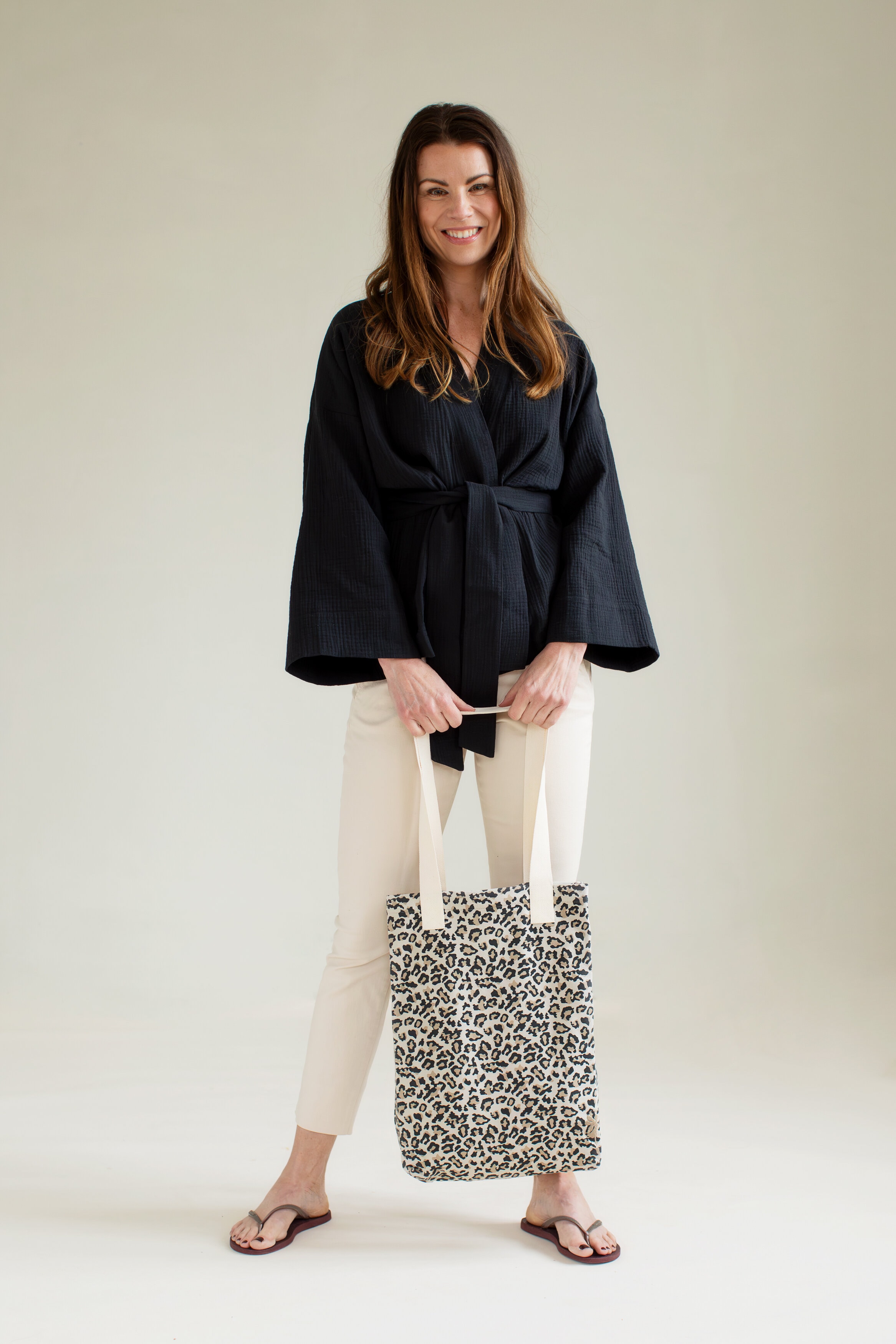 Larissa kimono - black