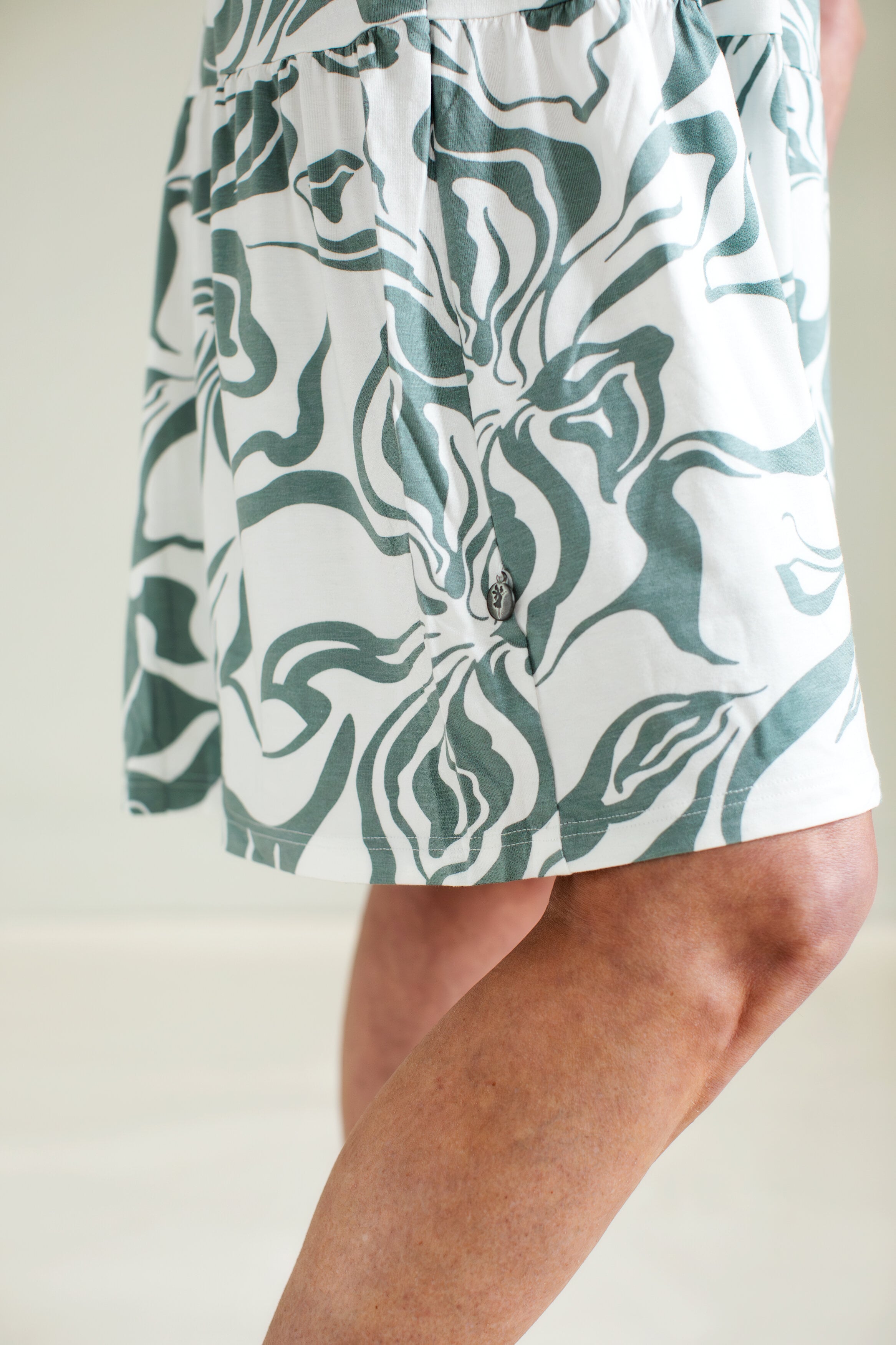 Mila dress - bologna green sage