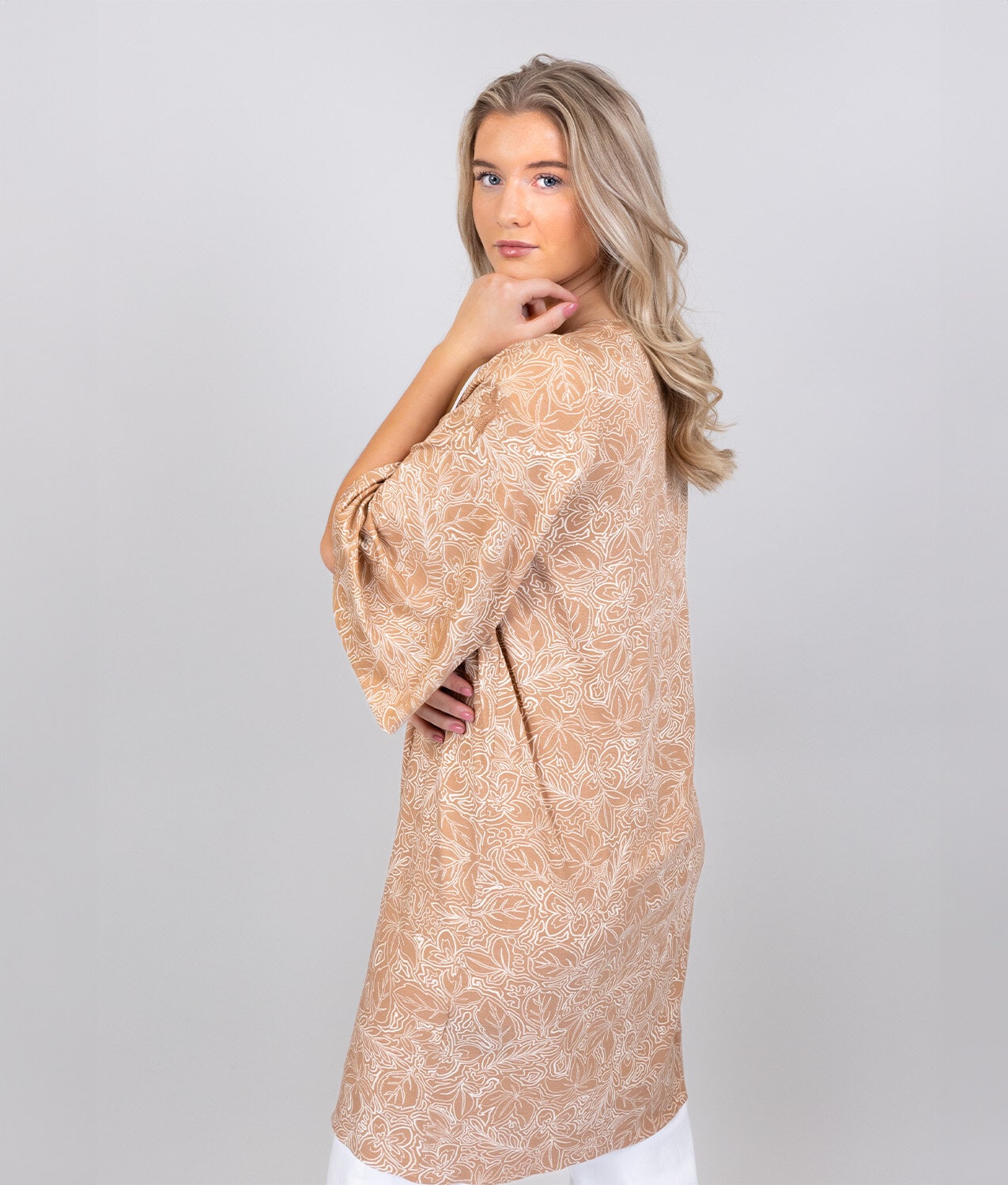 Magnolian caftan - goa soft nougat