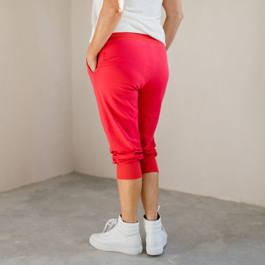 Holiday pants - dark red