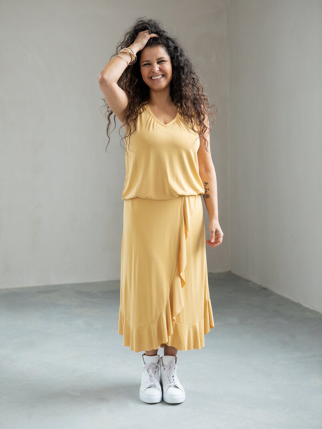 Tune skirt - lily yellow