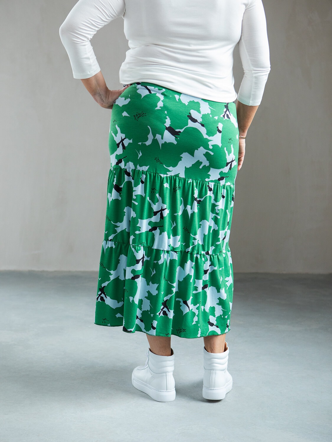 Focus skirt - rio stone blue