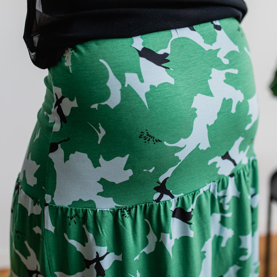 Focus skirt - rio stone blue
