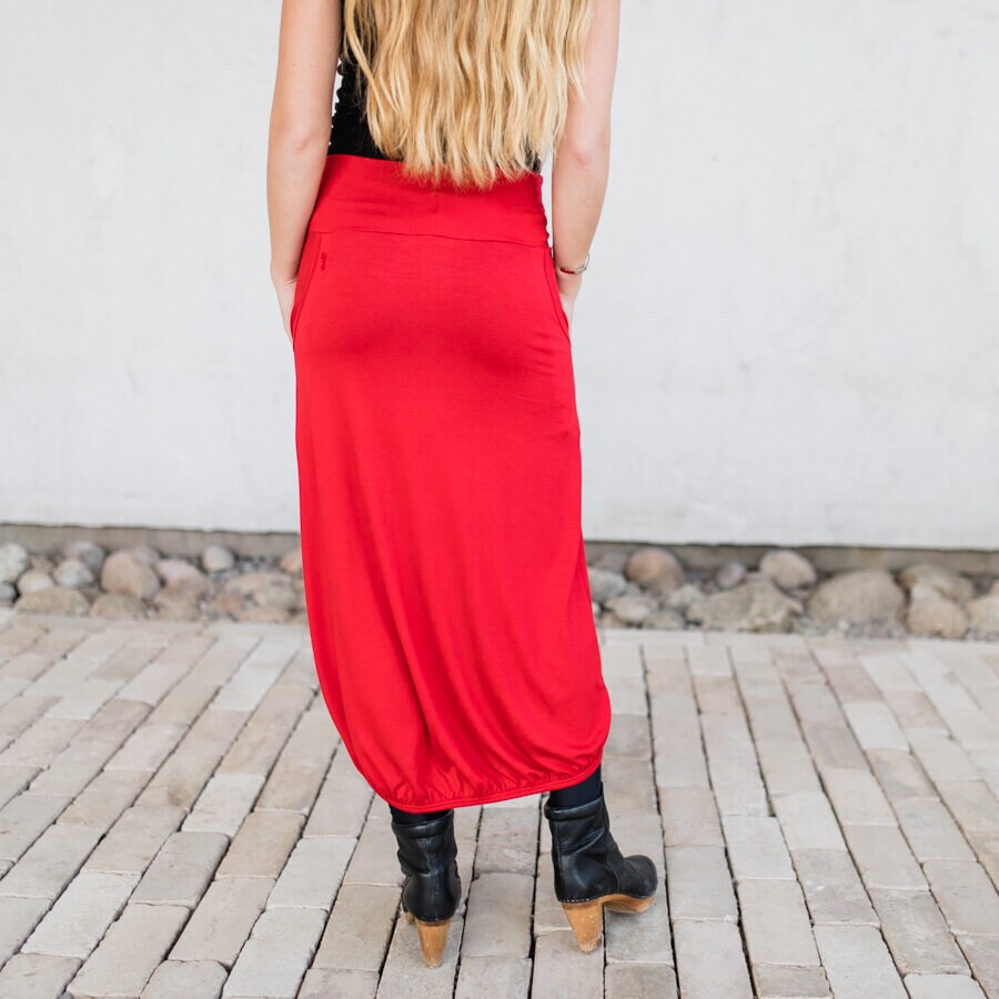 Wish come true skirt - sharp red
