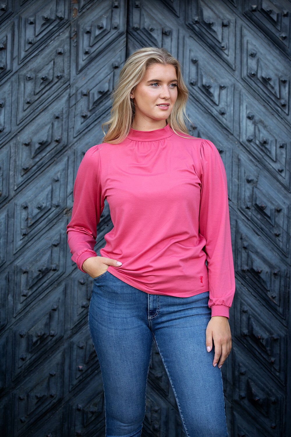 Pepper top ls - soft tulip