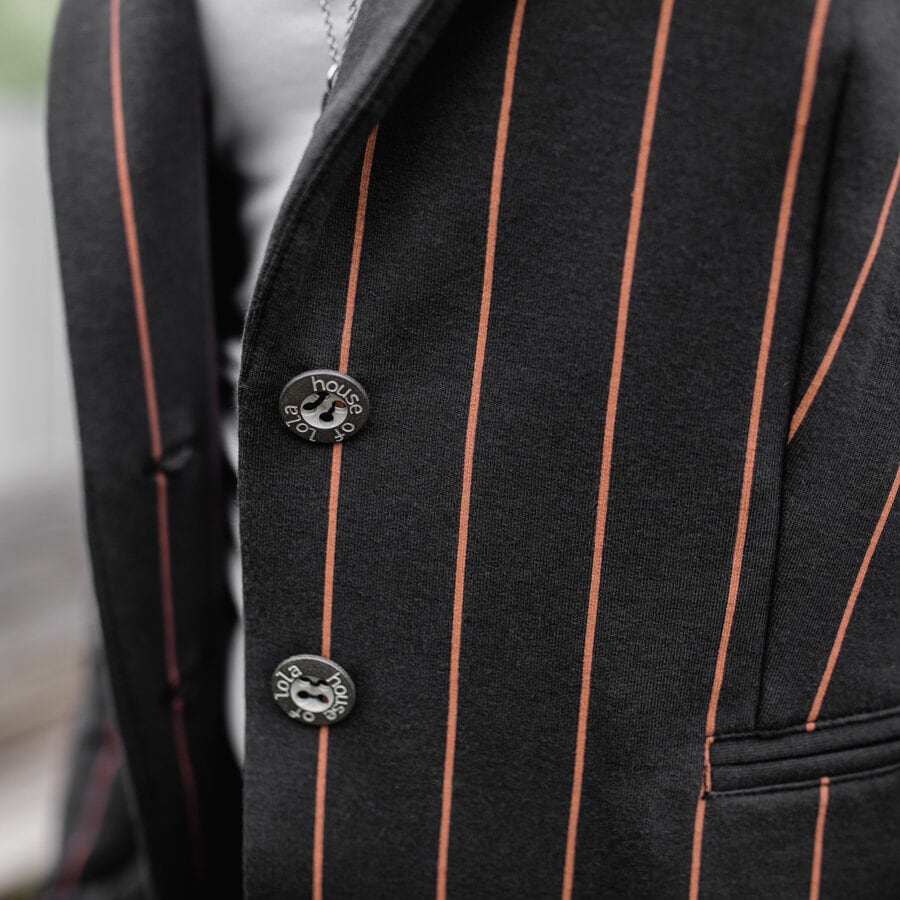 Tiding blazer - pitch dusk grey