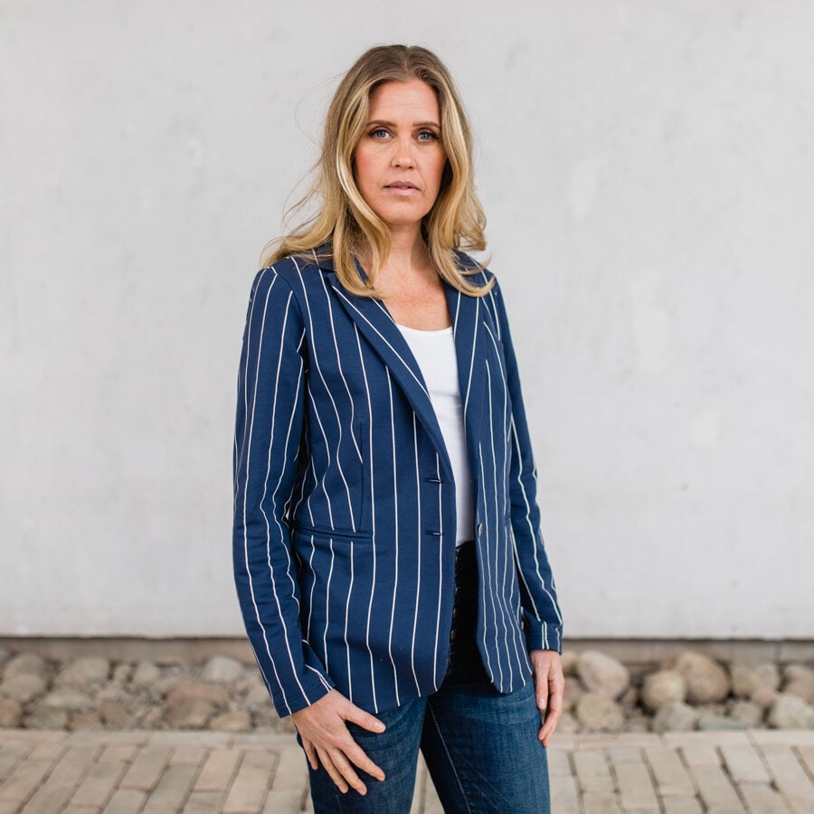 Tiding blazer - pitch indigo