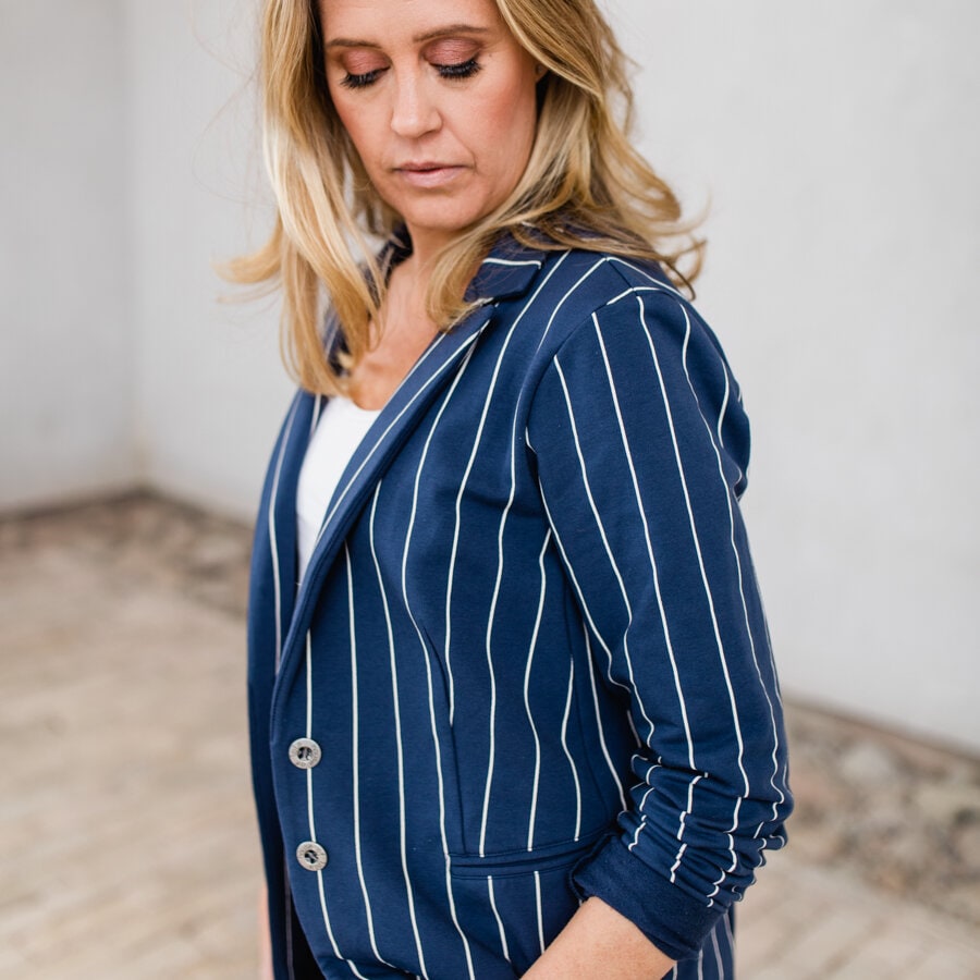 Tiding blazer - pitch indigo