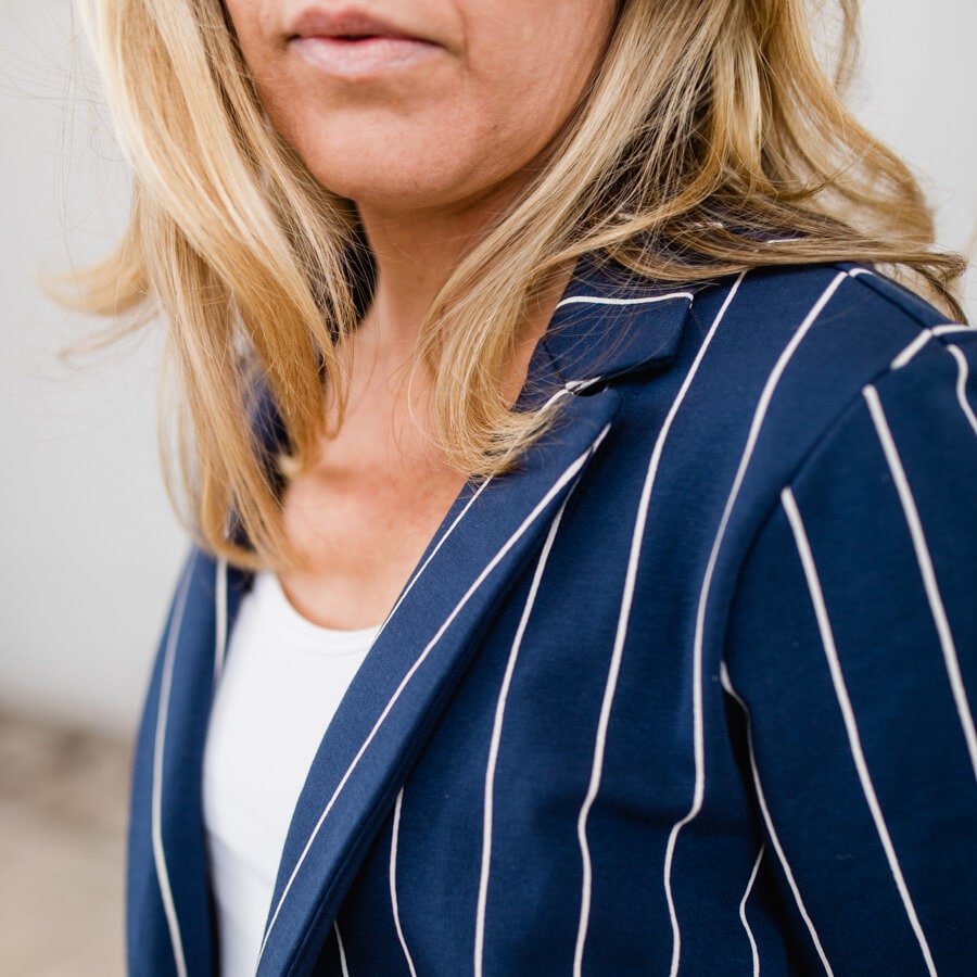 Tiding blazer - pitch indigo