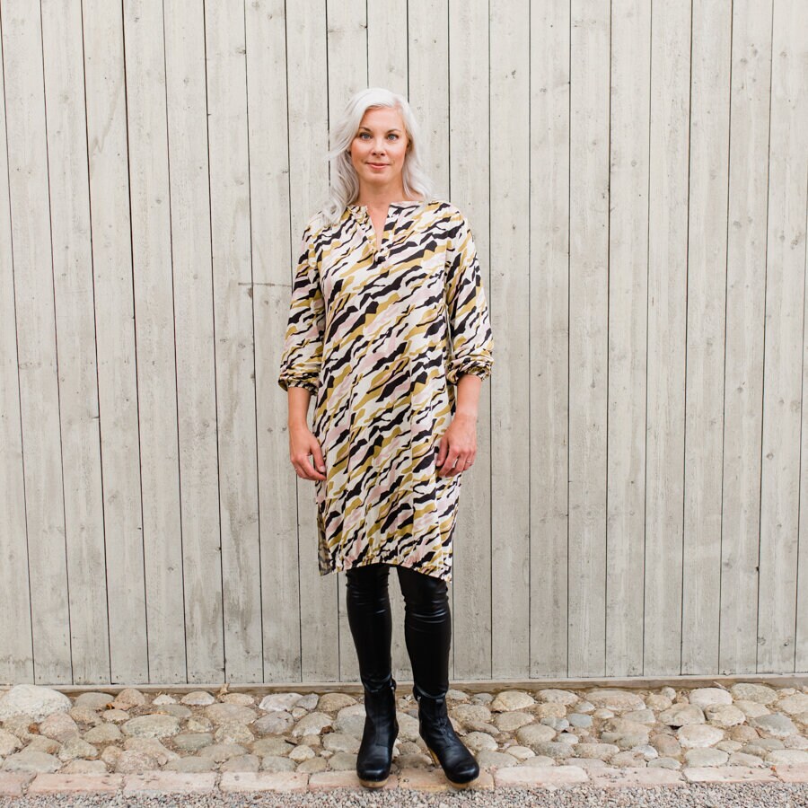 Julie dress - mist shell