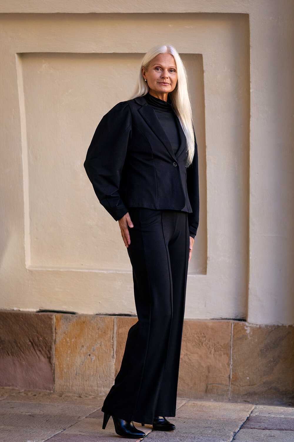 Intro blazer - black