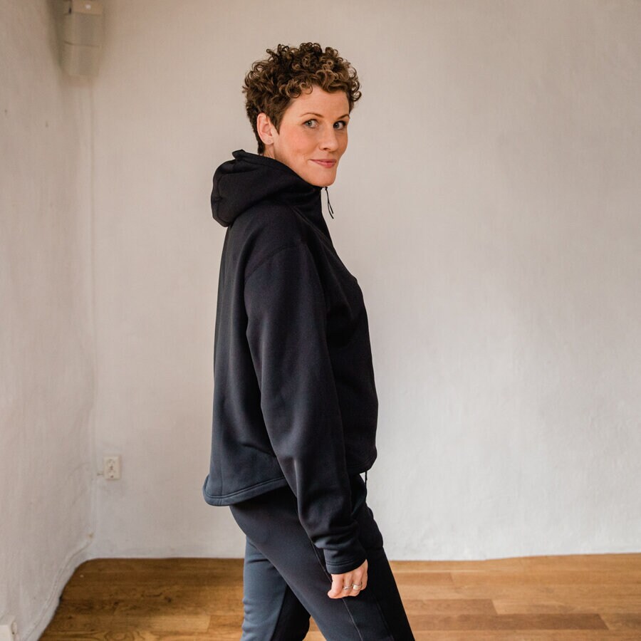 Jaunt short hood - dusk black