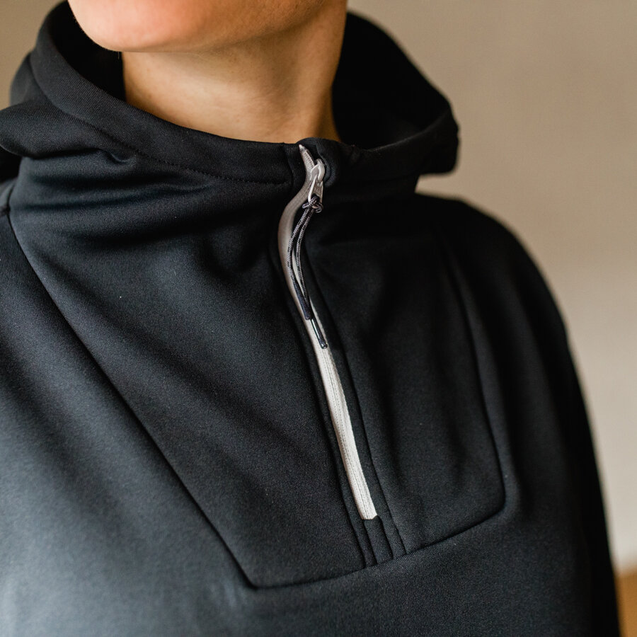 Jaunt short hood - dusk black