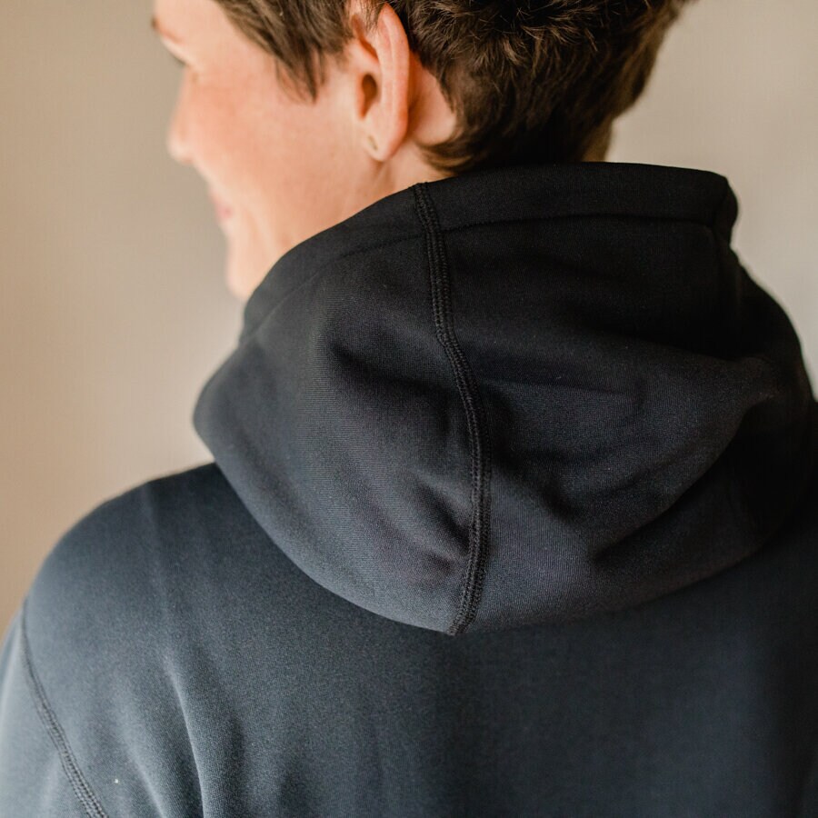 Jaunt short hood - dusk black