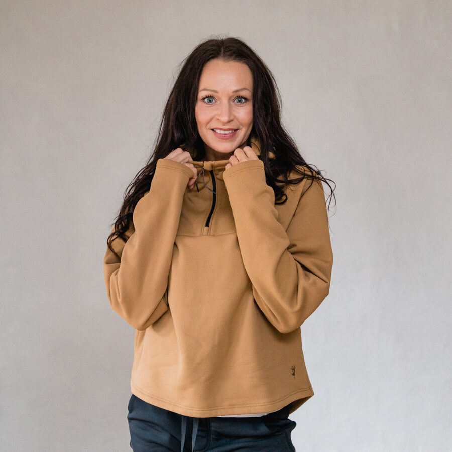 Jaunt short hood - lion brown