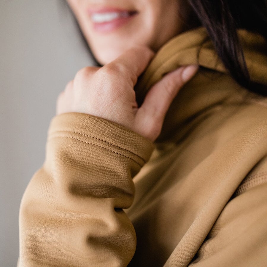 Jaunt short hood - lion brown
