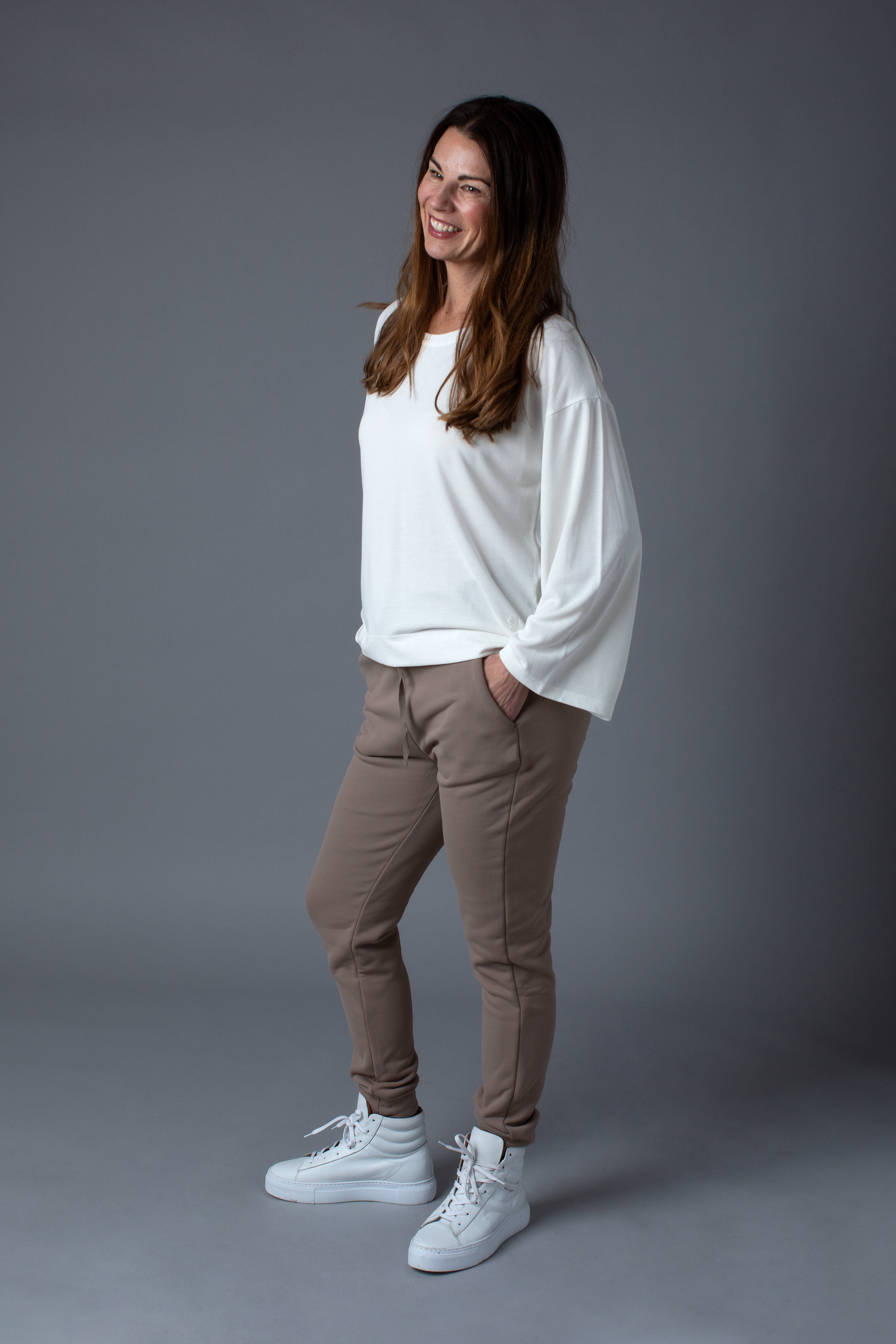 Shallow blouse - soft white