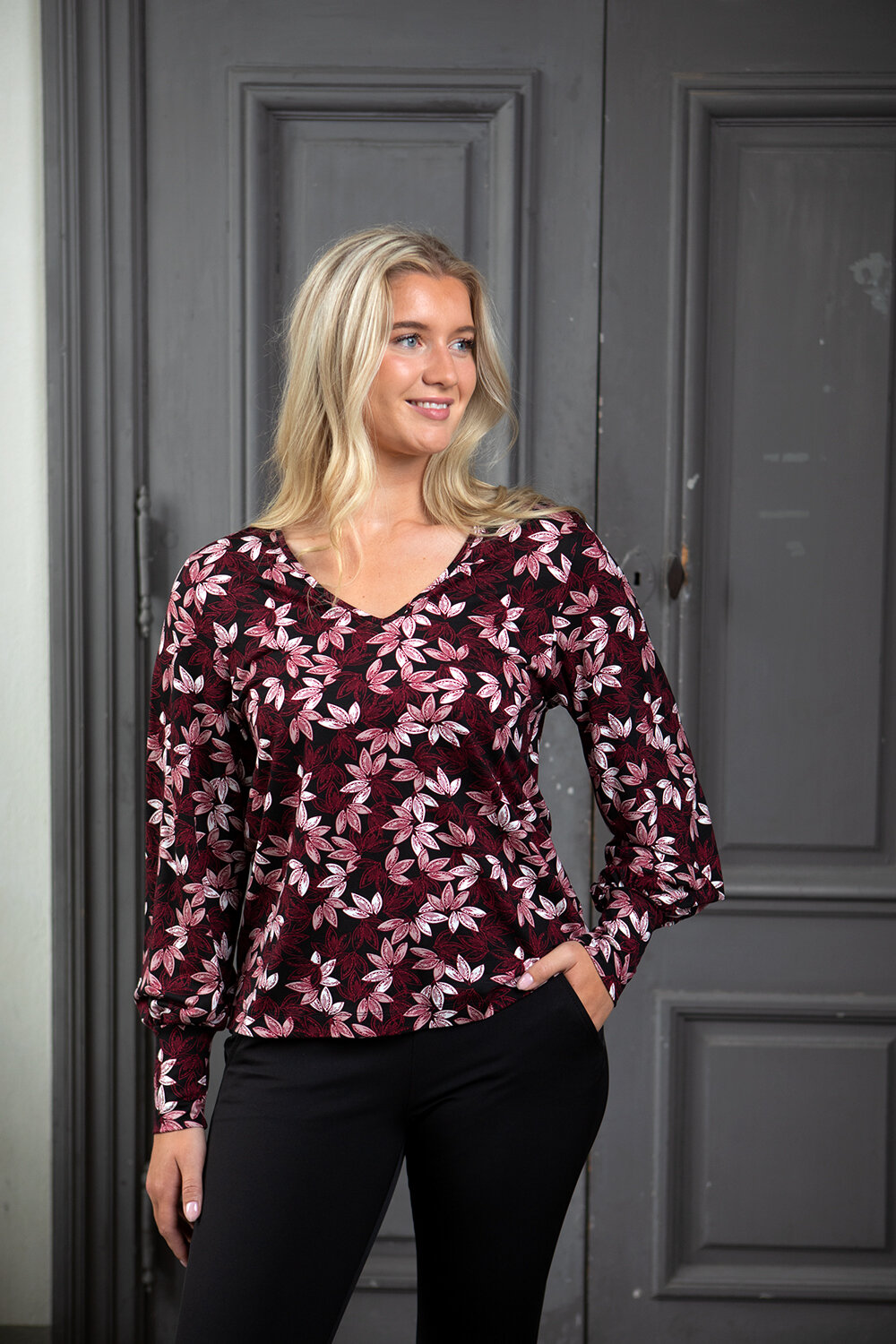 Agnes blouse - vittoria black