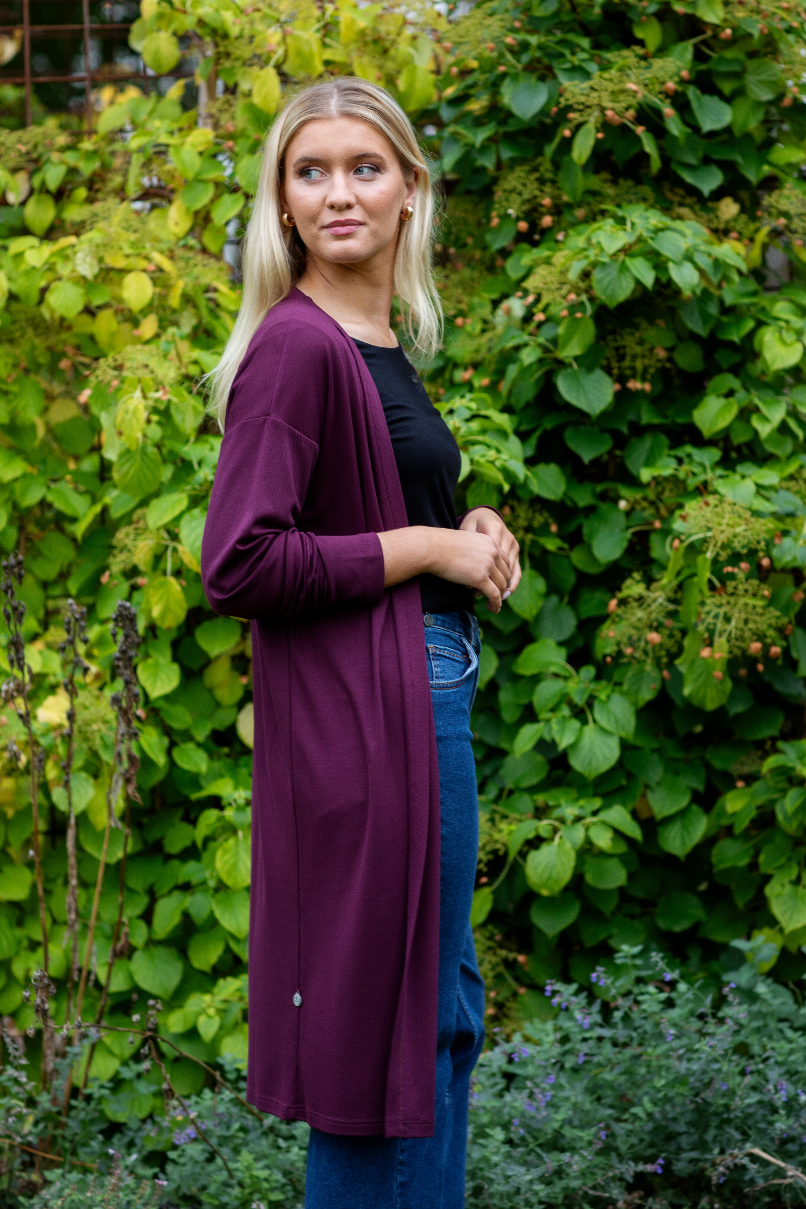 Olivia cardie - dark bordeaux