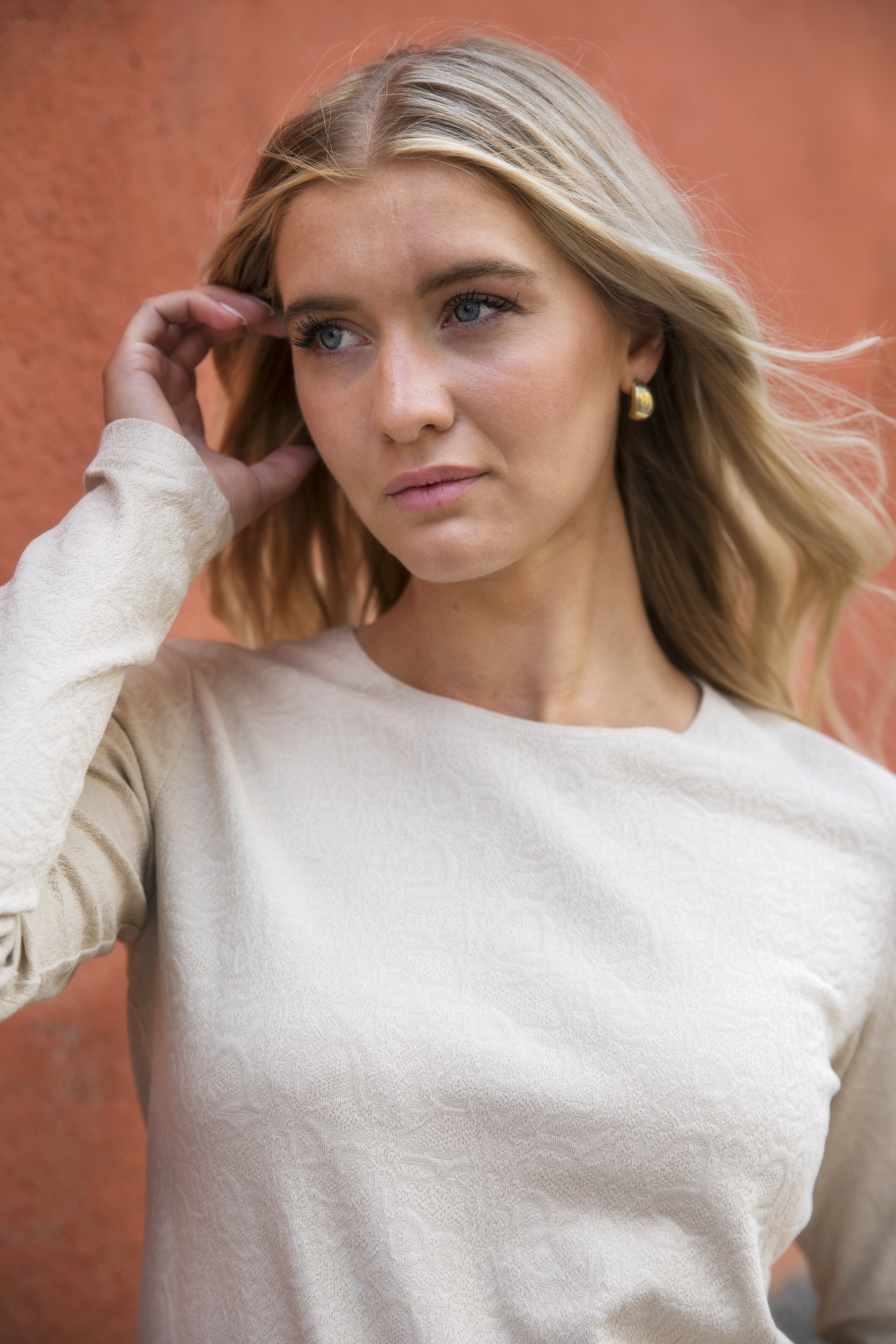 Nora top - vanilla white