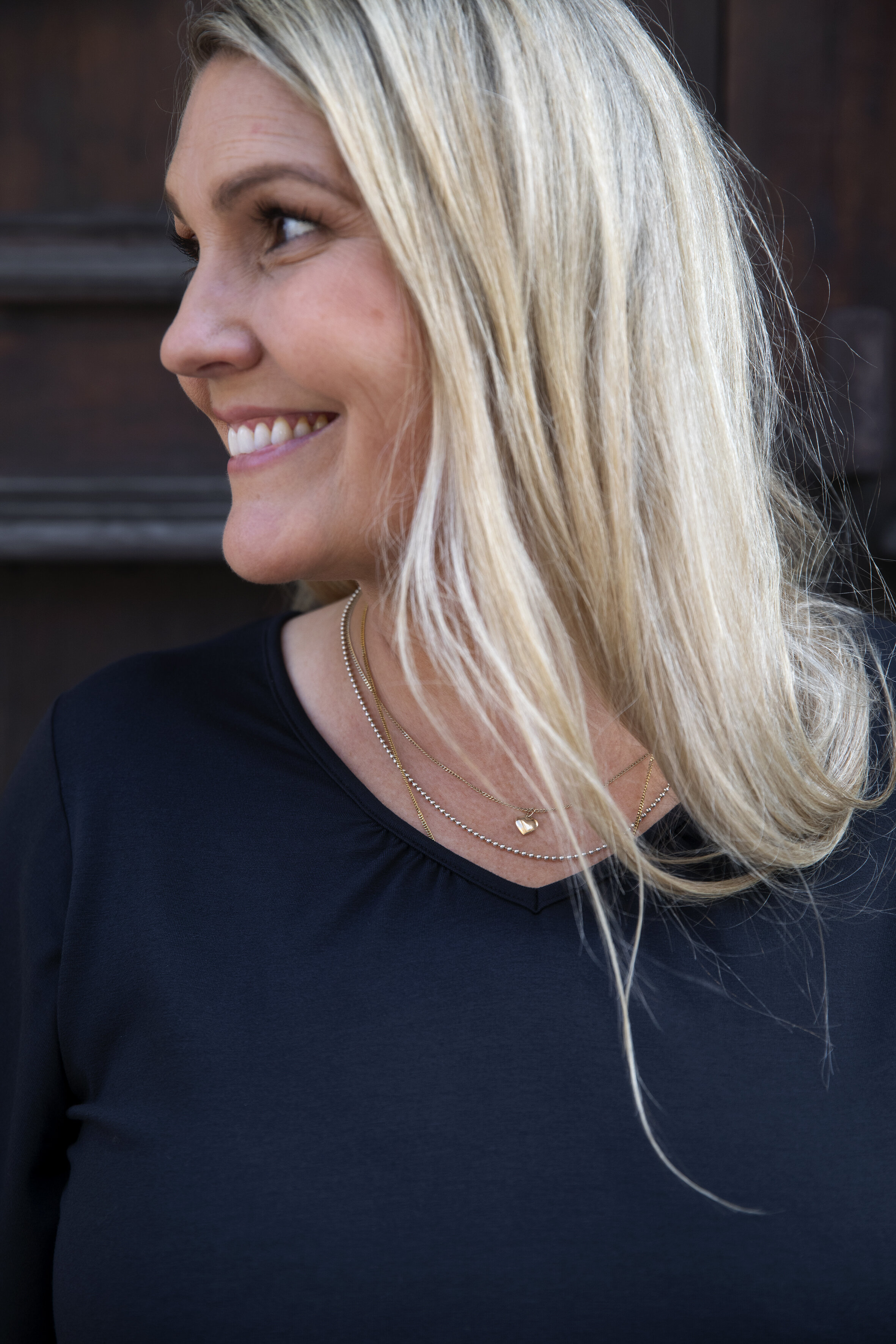 Michelle blouse - deep black