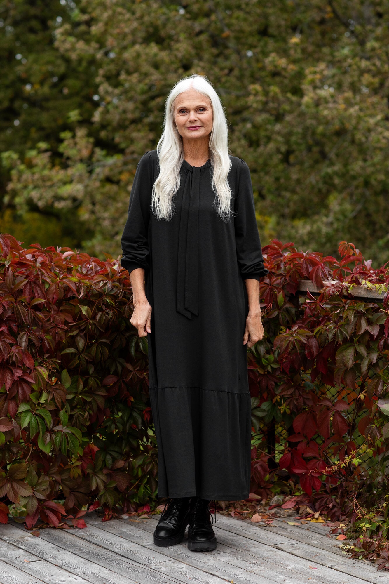 Kinsley dress - deep black