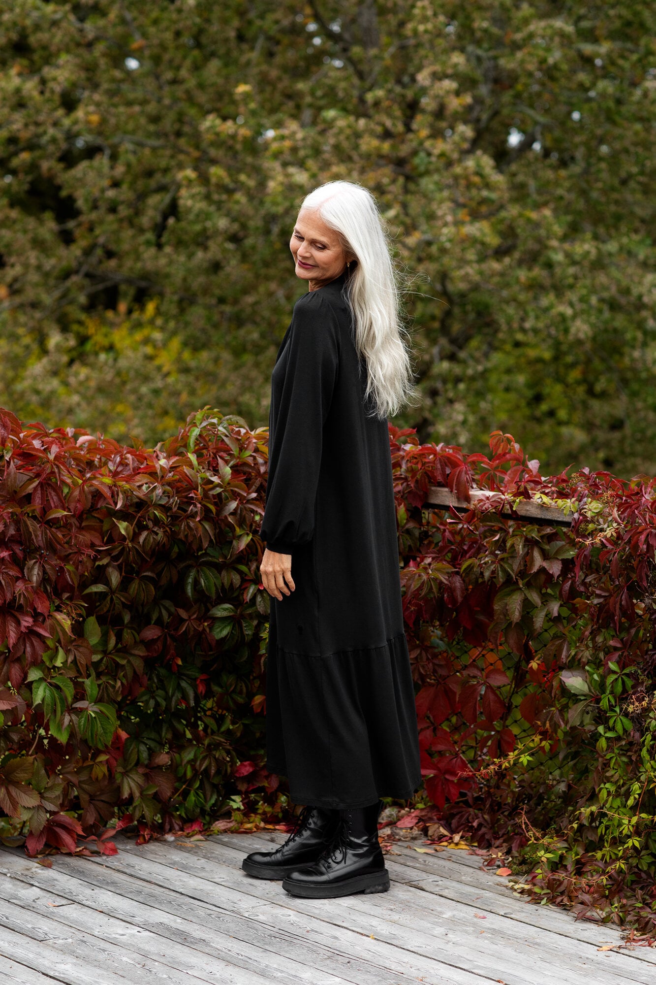 Kinsley dress - deep black