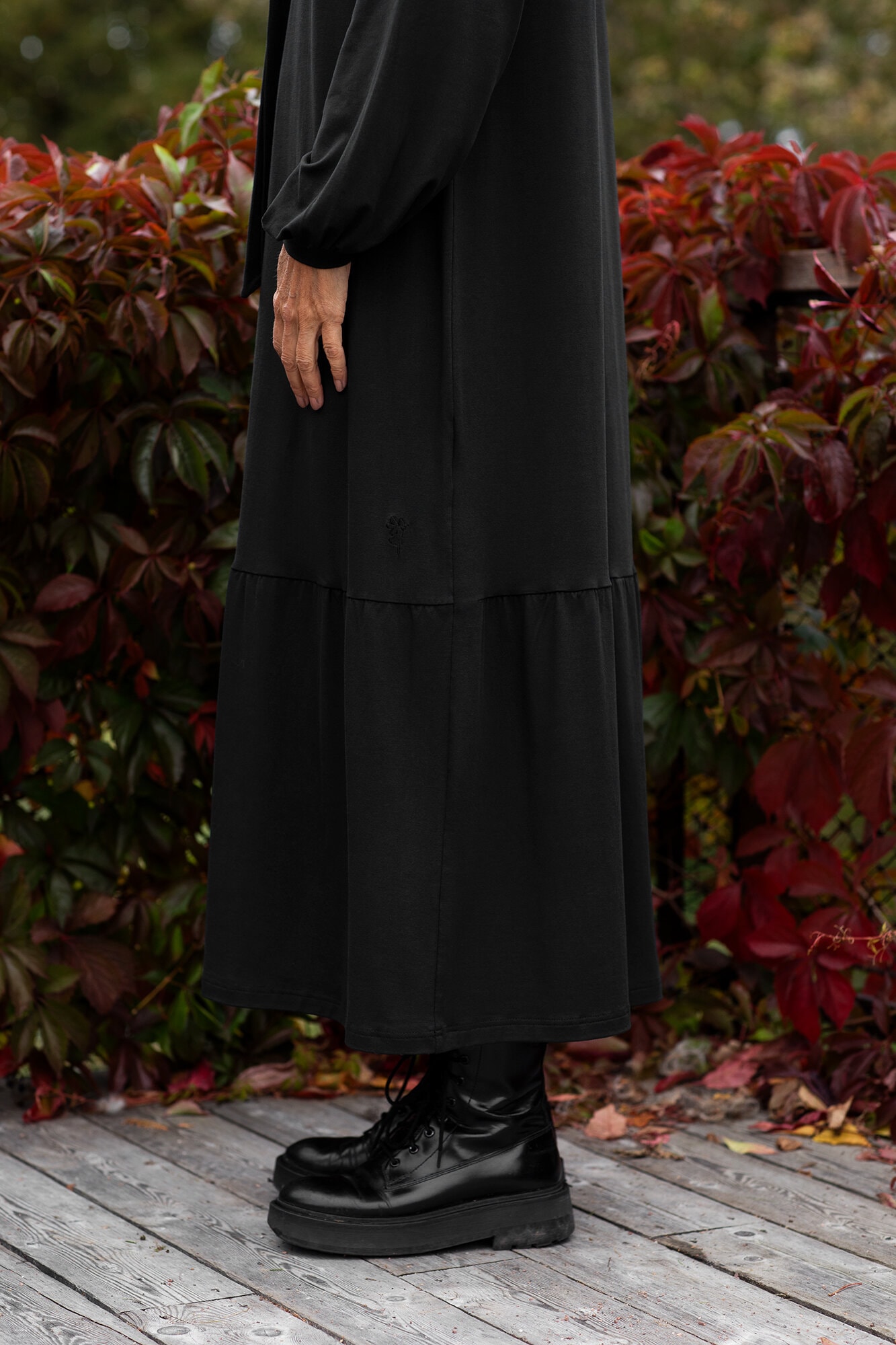 Kinsley dress - deep black