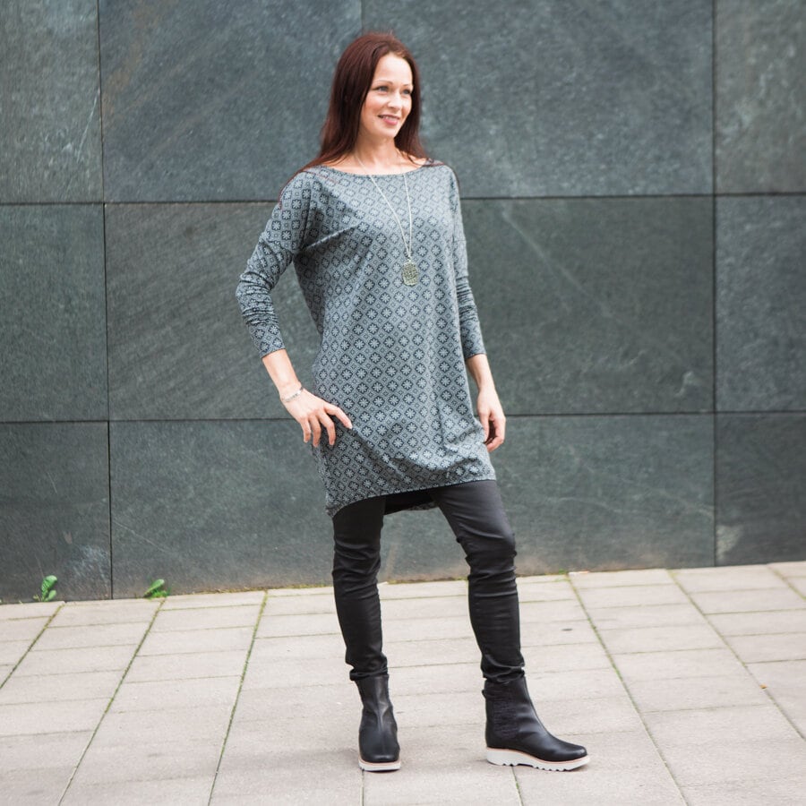Enter dress - marakesh dark grey