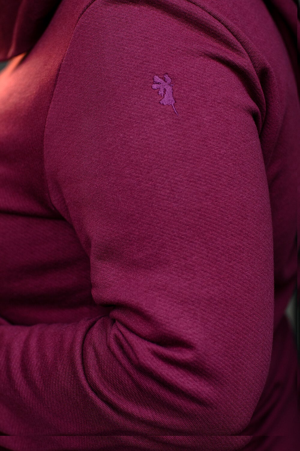 Frankly for me hood II - dark cherry