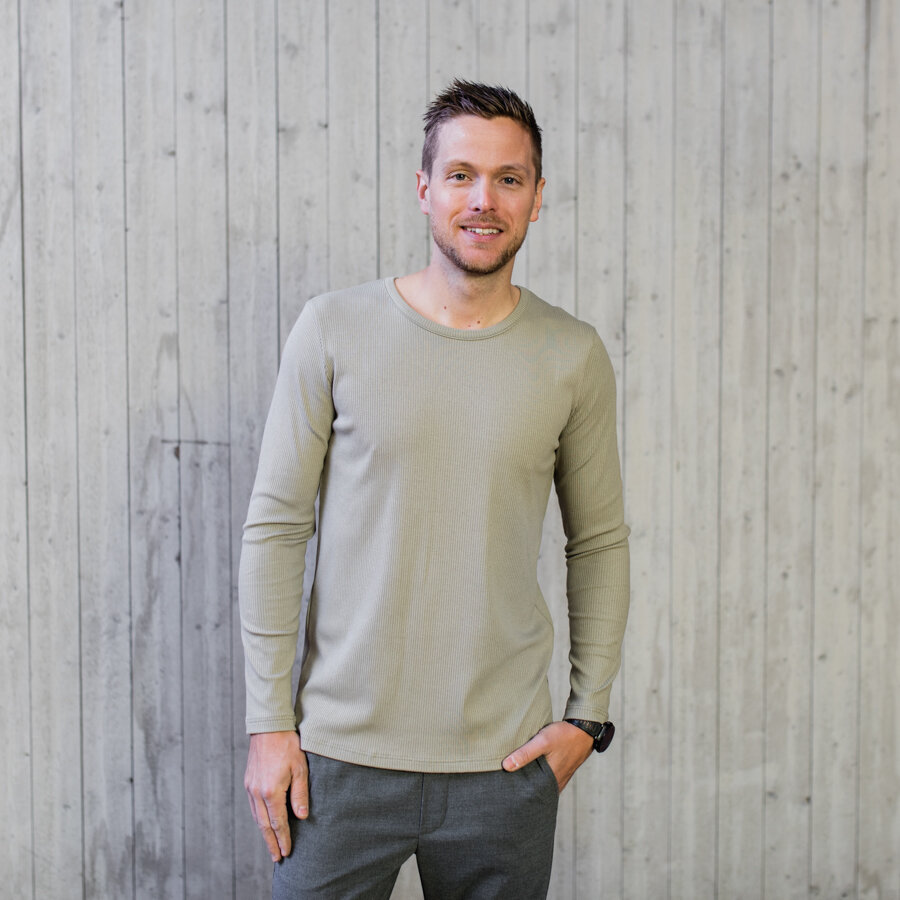 Regular ls tee - spring mud