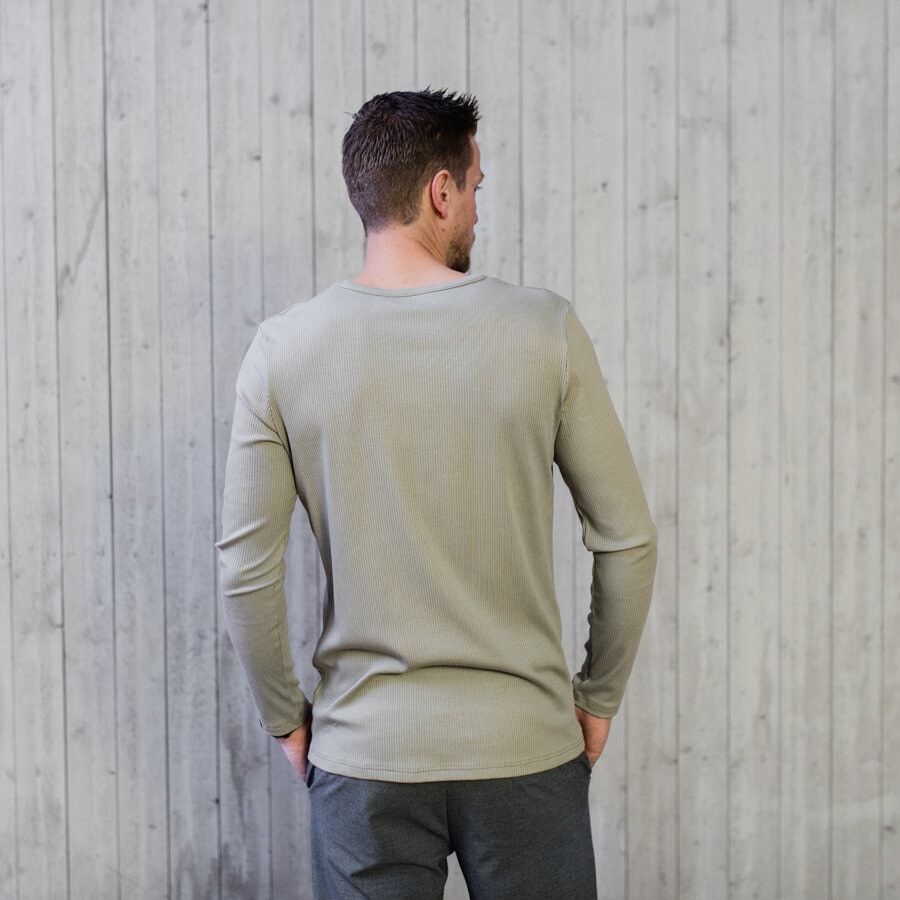 Regular ls tee - spring mud