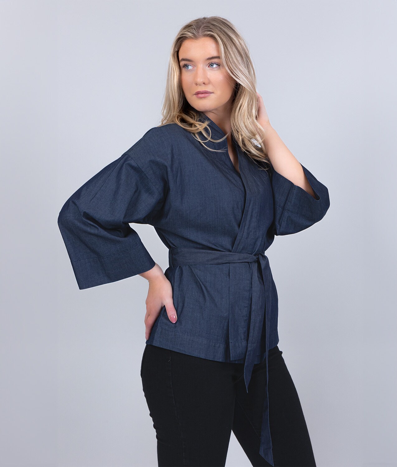 Larissa kimono - denim blue