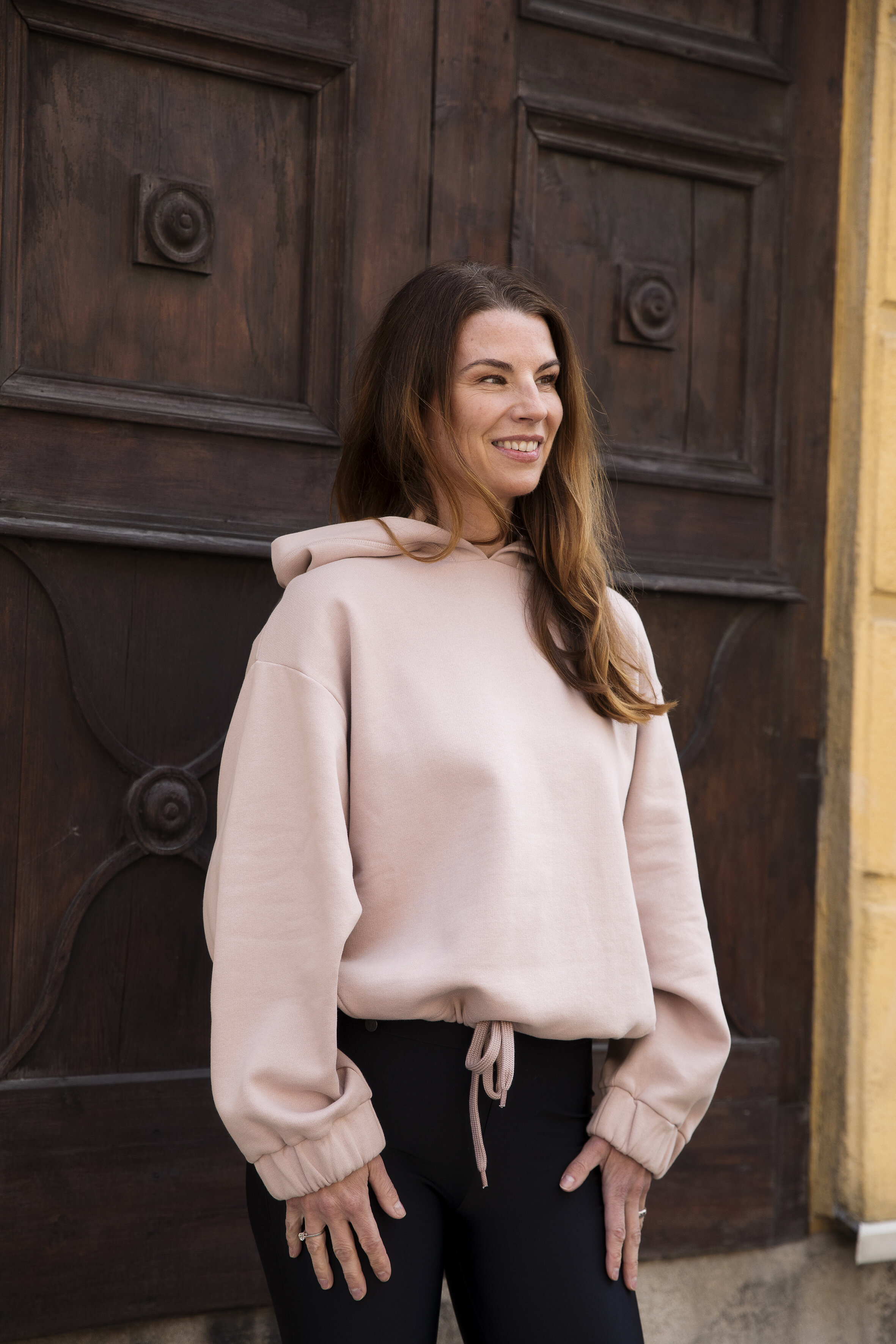 Maia hoodie - powder