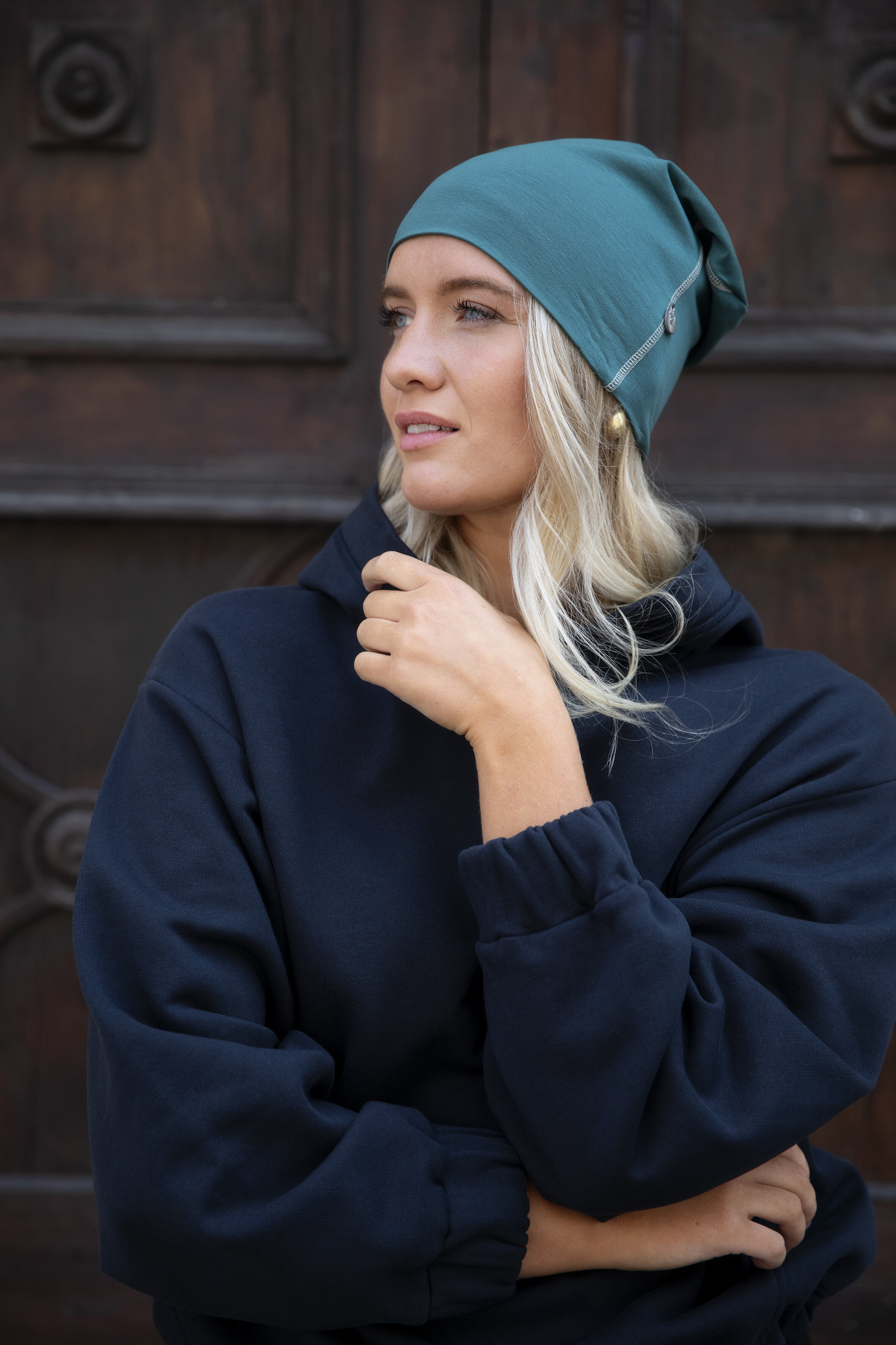 Maia hoodie - dark blue