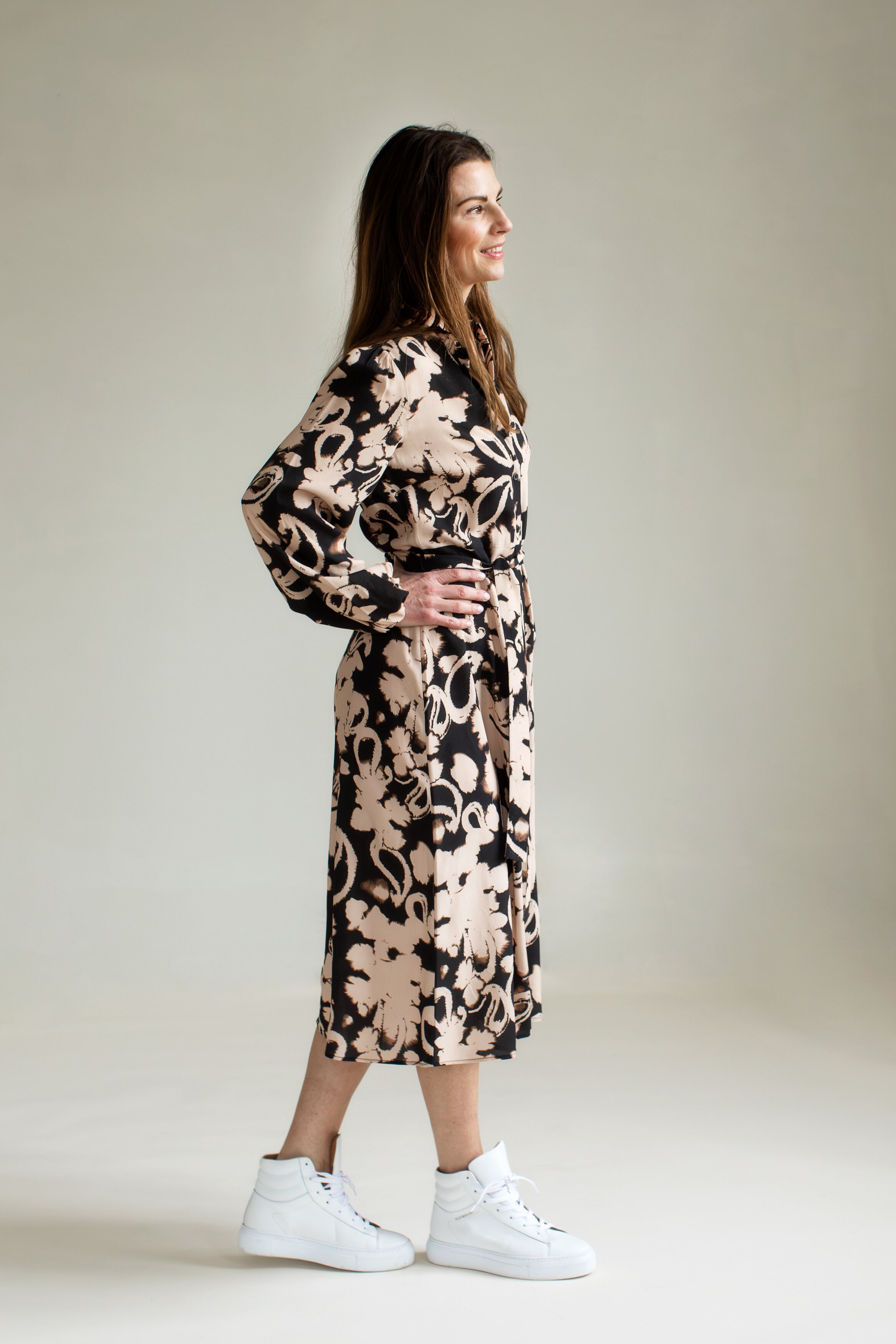 Freya dress - marbella black